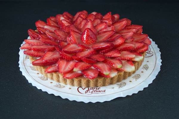 Tarte au fraise individuel